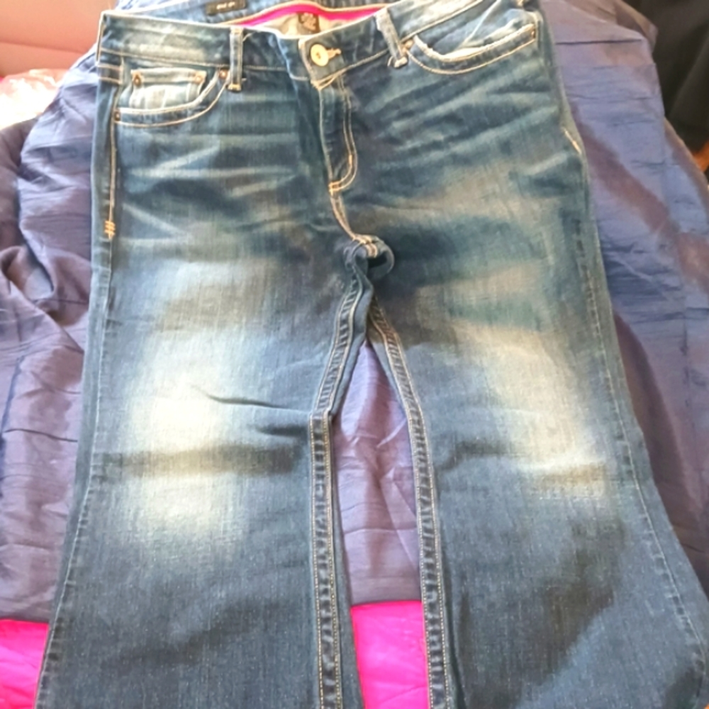 a.n.a. Boot Cut Denim Jeans Plus Size 33/16